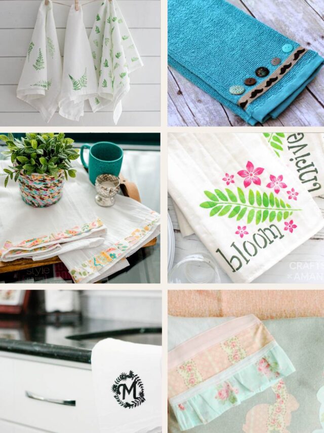 17 DIY Handmade Towels