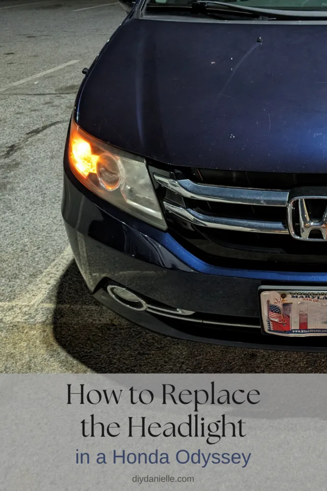 How to replace the headlight in a Honda Odyssey. 

Are your headlights flickering or dim? Learn how to replace a headlight in your Honda Odyssey 2013 with our step-by-step tutorial! Easy DIY fix. #CarMaintenance #DIYDanielle