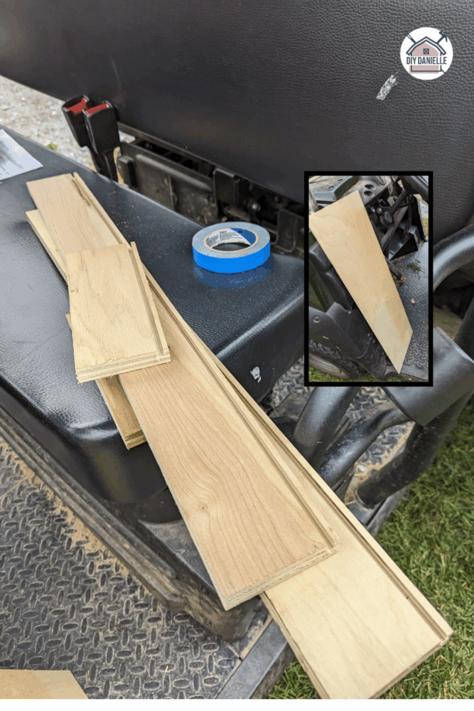 Finished custom DIY drawer built from wood, shown installed in a cabinet for home storage or kitchen organization.
