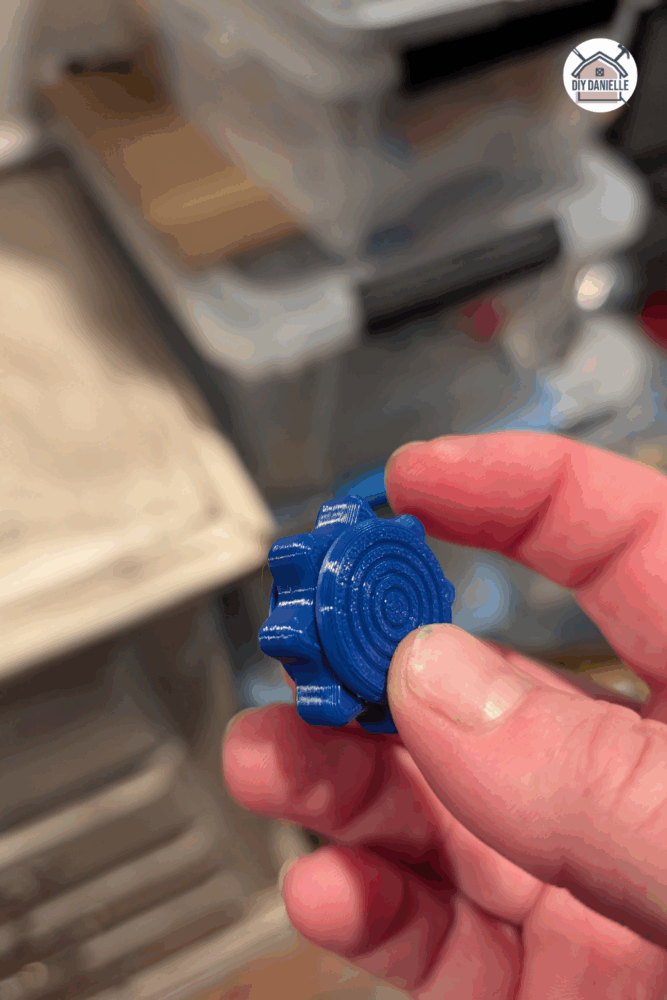 Small 3D printed spinner fidget designed for quiet, pocket-friendly spinning on the go