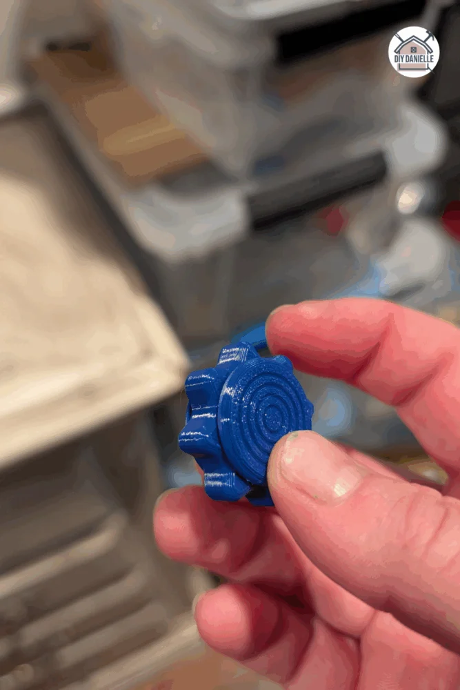 Small 3D printed spinner fidget designed for quiet, pocket-friendly spinning on the go