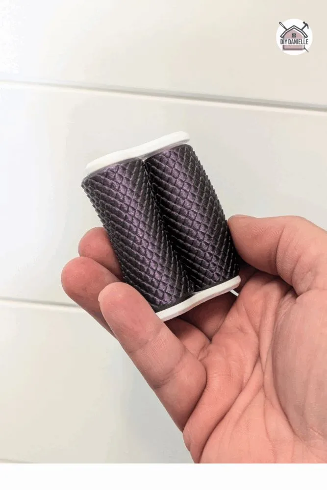 3D printed massage roller fidget designed for quiet, handheld sensory relief and stress reduction