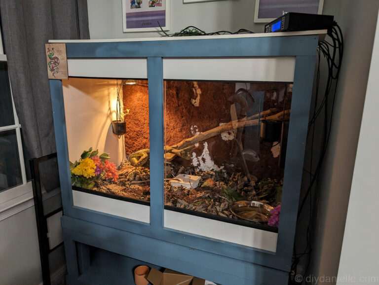 DIY Reptile Enclosure for a Ball Python Enclosure (4'x2'x3') - DIY ...
